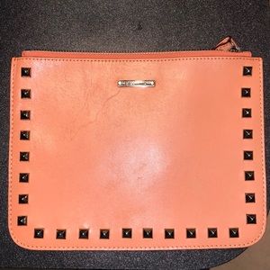 NWT Rebecca Minkoff coal pouch with studs